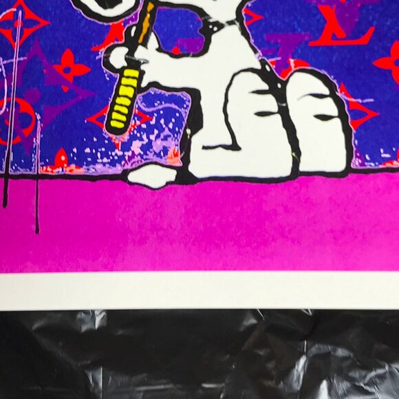 Death NYC - Louis Vuitton Murakami Snoopy - Ltd Ed # Original Signed Print - Picture 8 of 16